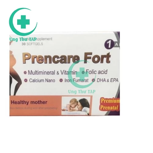 Prencare Fort - Giúp bổ sung DHA,EPA và các Vitamin hiệu quả